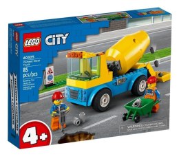 Lego CITY 60325 Ciężarówka z betoniarką LEGO