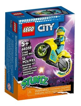 Lego CITY 60358 Cybermotocykl kaskaderski LEGO