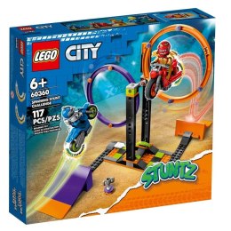 Lego CITY 60360 Wyzwanie kaskaderskie - obracające LEGO