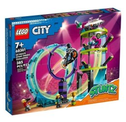 Lego CITY 60361 Ekstremalne wyzwanie kaskaderskie LEGO