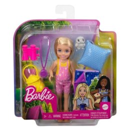 Barbie Kemping Chelsea Lalka + śpiwór Mattel