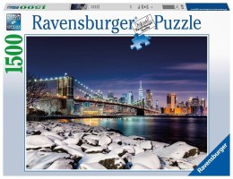 Puzzle 1500 Zima w Nowym Jorku Ravensburger
