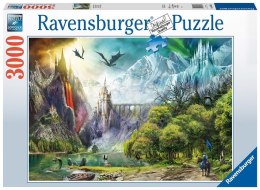 Puzzle 3000 Panowanie smoków Ravensburger